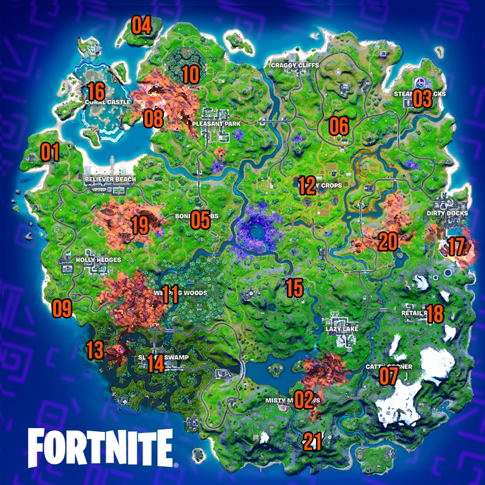 Fortnite Color Bottles Paint Locations To Customize Toona Fish GamesRadar 