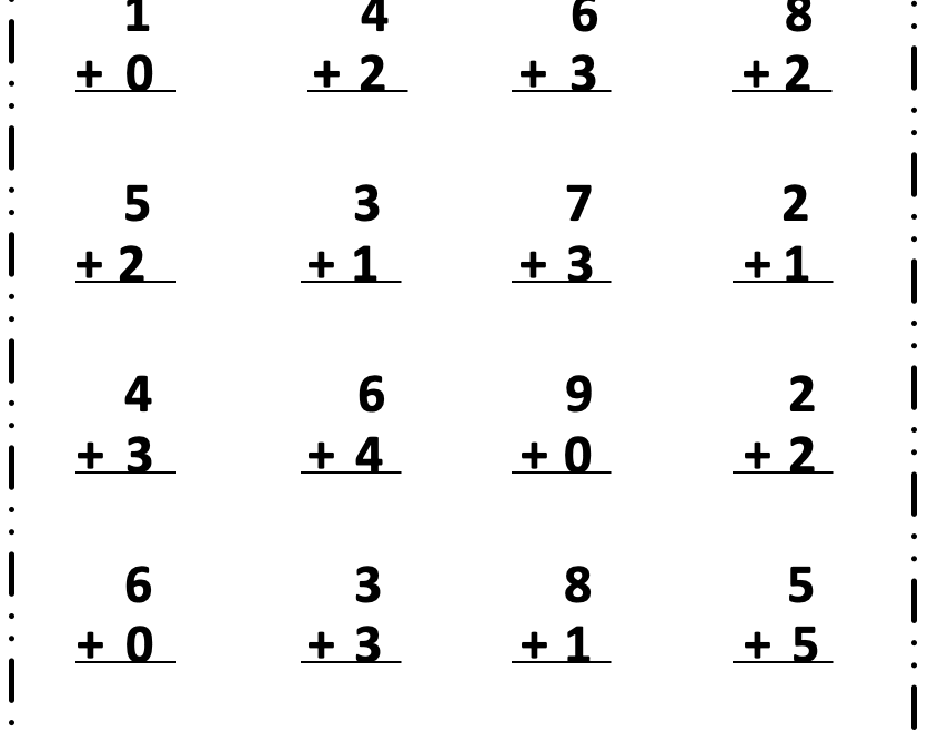 Free 1 Digit To 10 Addition Math Worksheet Free Worksheets Free4Classrooms