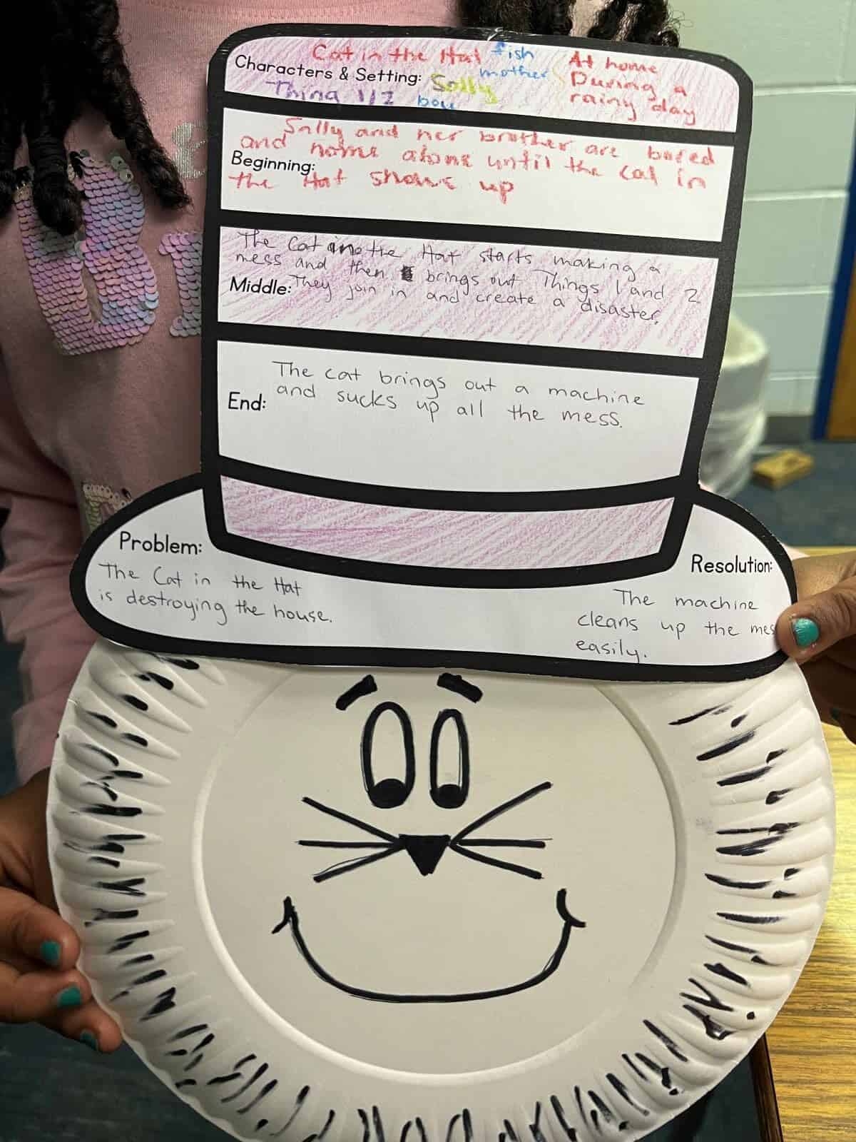 Free Cat In The Hat Graphic Organizer Worksheet Literacy Learn