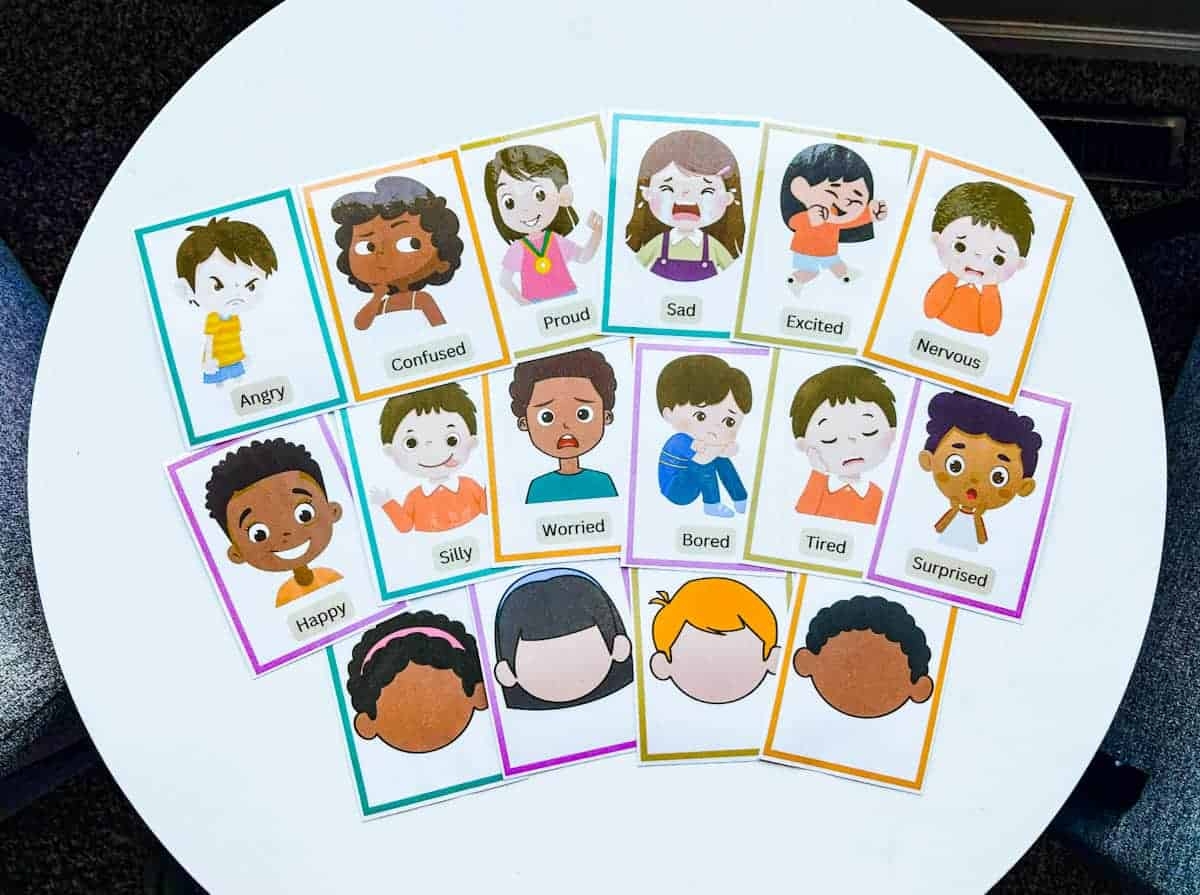 Free Printable Emotion Cards For Toddlers
