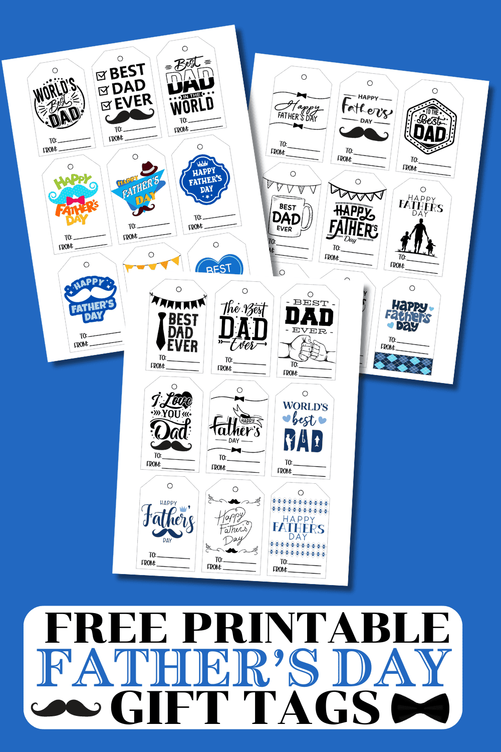Free Printable Father s Day Gift Tags Prudent Penny Pincher