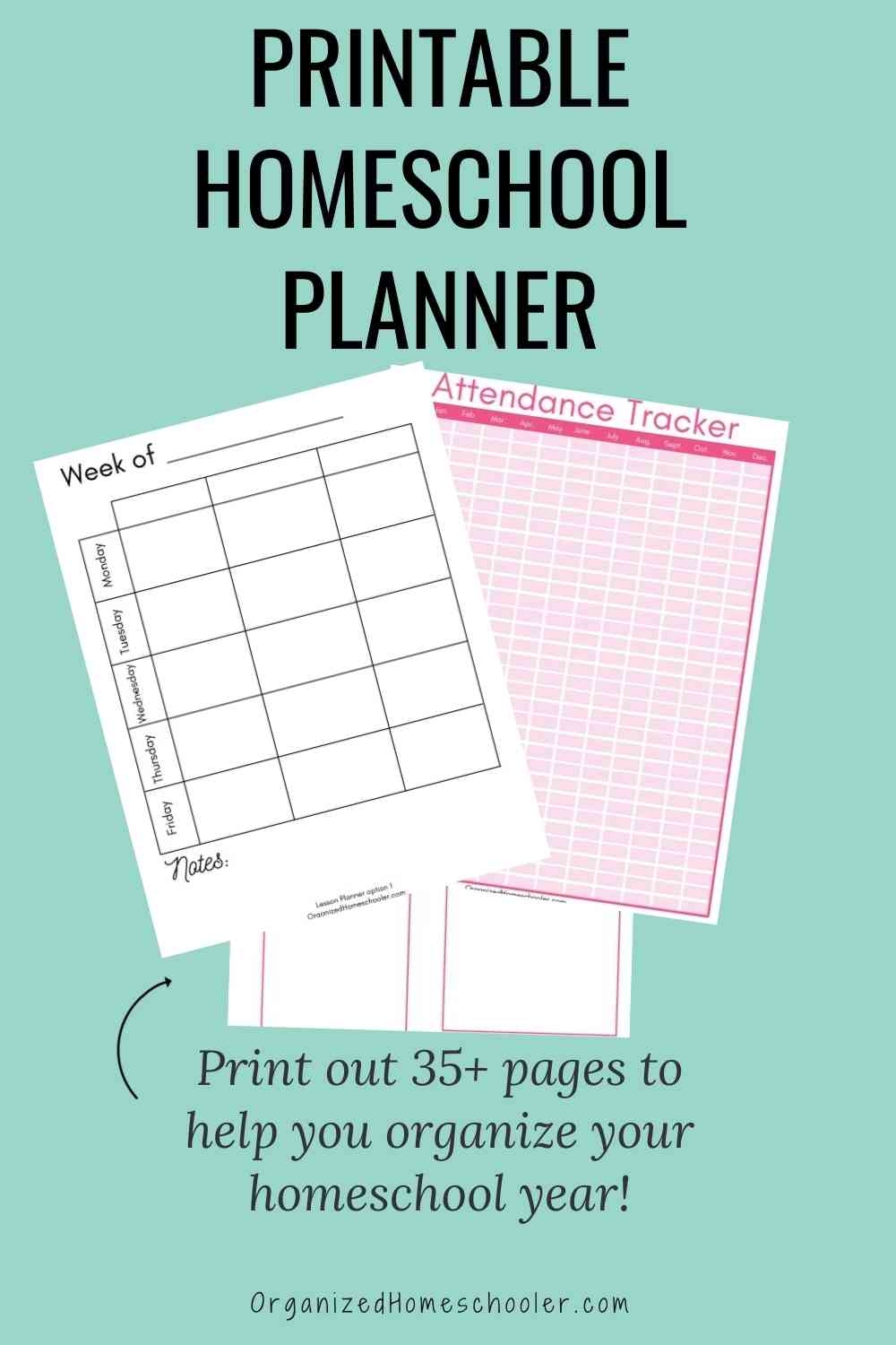Free Homeschool Record Keeping Printables