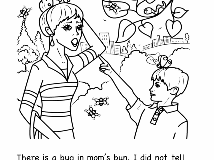 FREE Printable Kindergarten Level Books Ben Dug Mom s Bun Reading Elephant