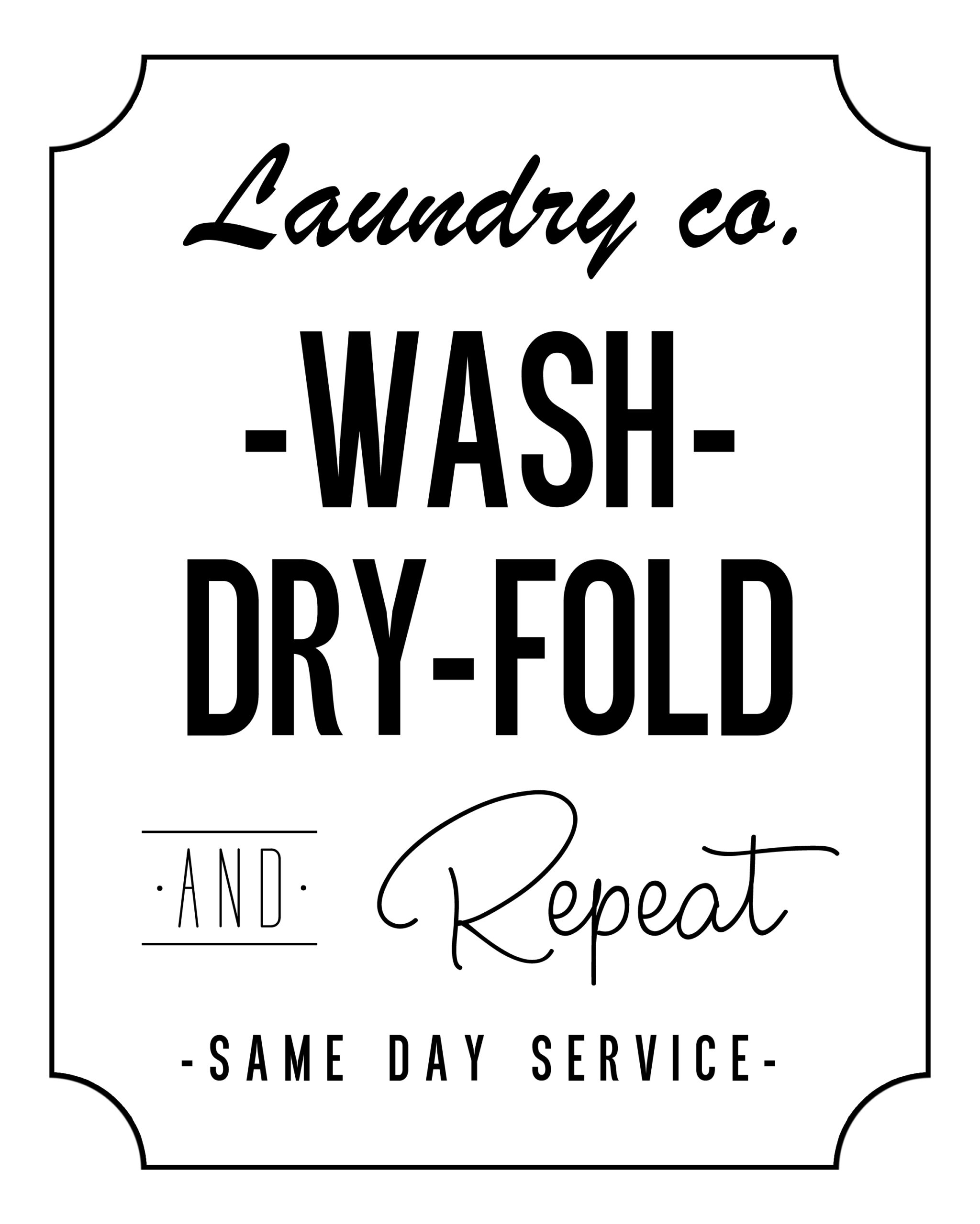 FREE Printable Laundry Room Wall Art The Cottage Market