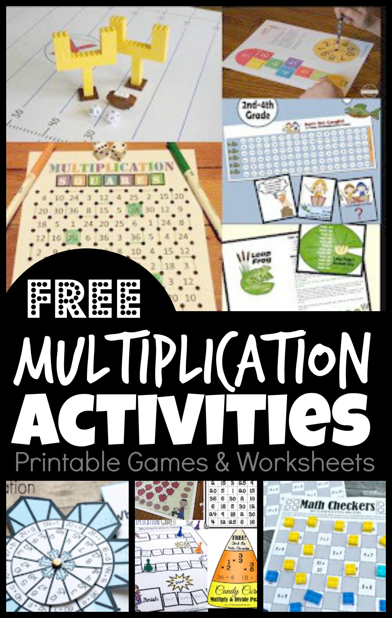 Multiplication Games For 3Rd Grade Printable