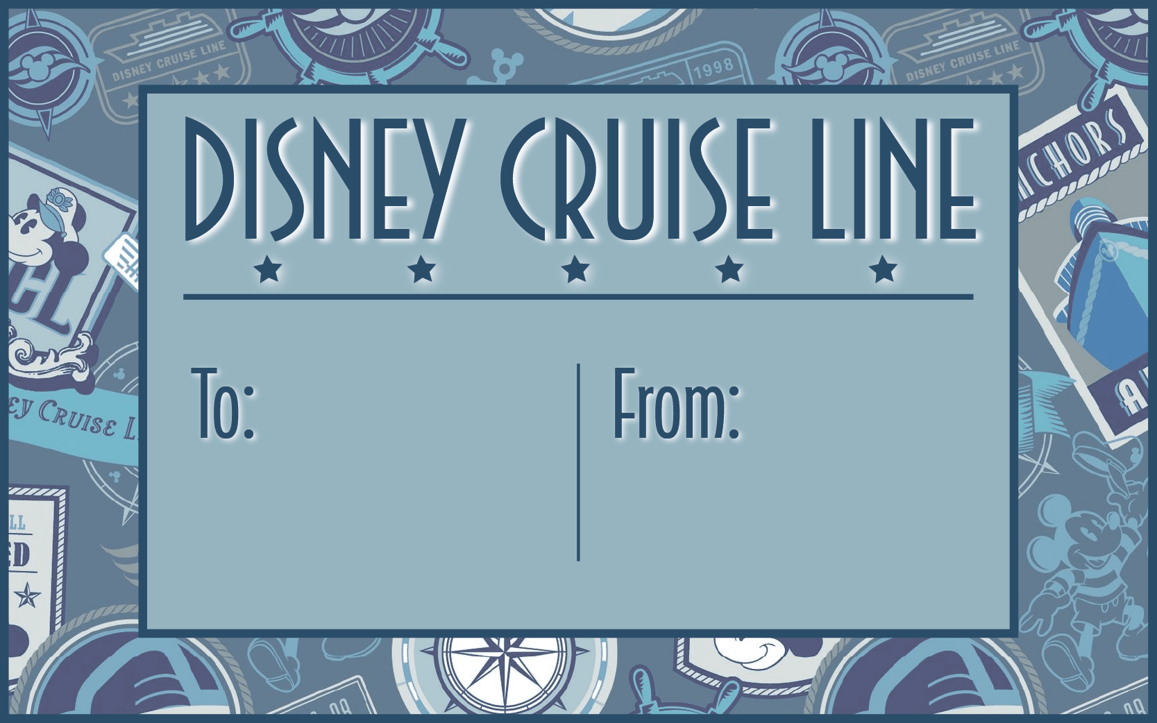 Friday Freebie Fish Extender Gift Tags The Disney Cruise Family Travel Blog