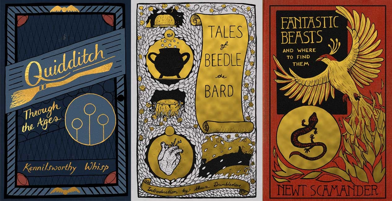 Harry Potter Textbook Covers An Epic Of Sorts Holly Dunn Design