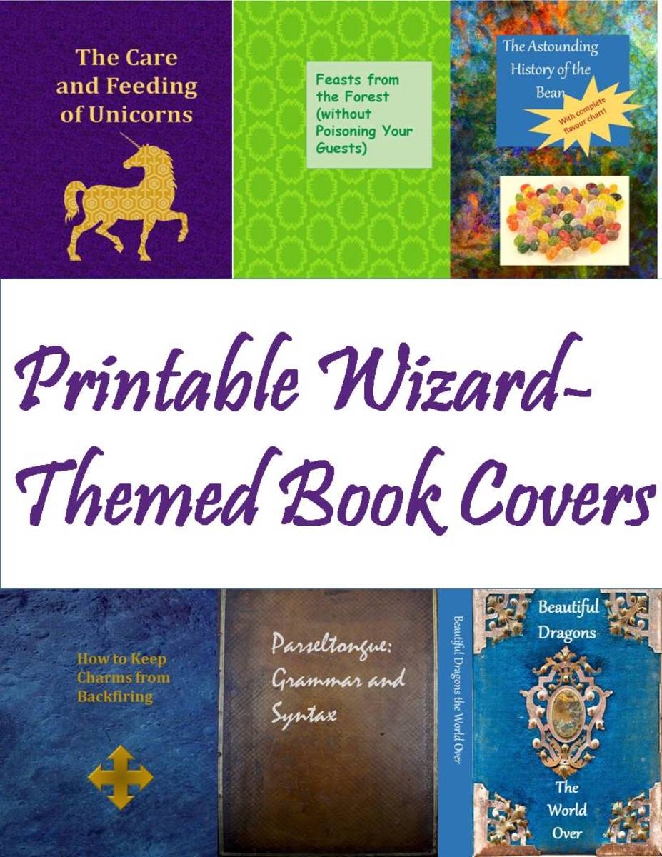 Harry Potter Book Cover Printables