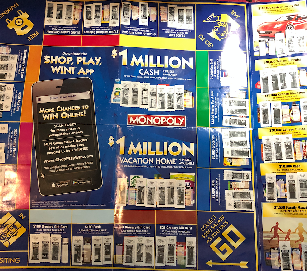 Last Day To Redeem Safeway Monopoly Tickets And Turn In Winning Boards Super Safeway