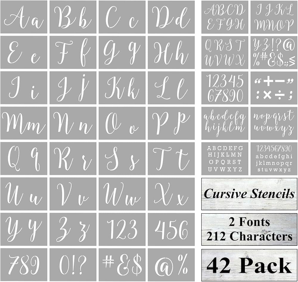 Wood Burning Letter Stencils Printable