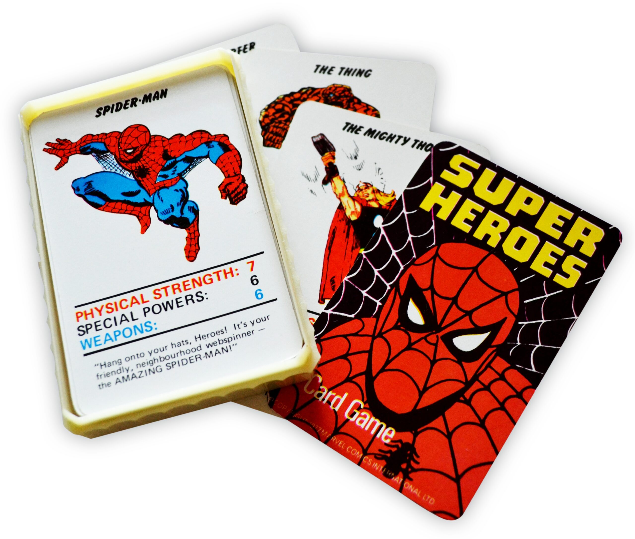 Printable Super Hero Top Trumps