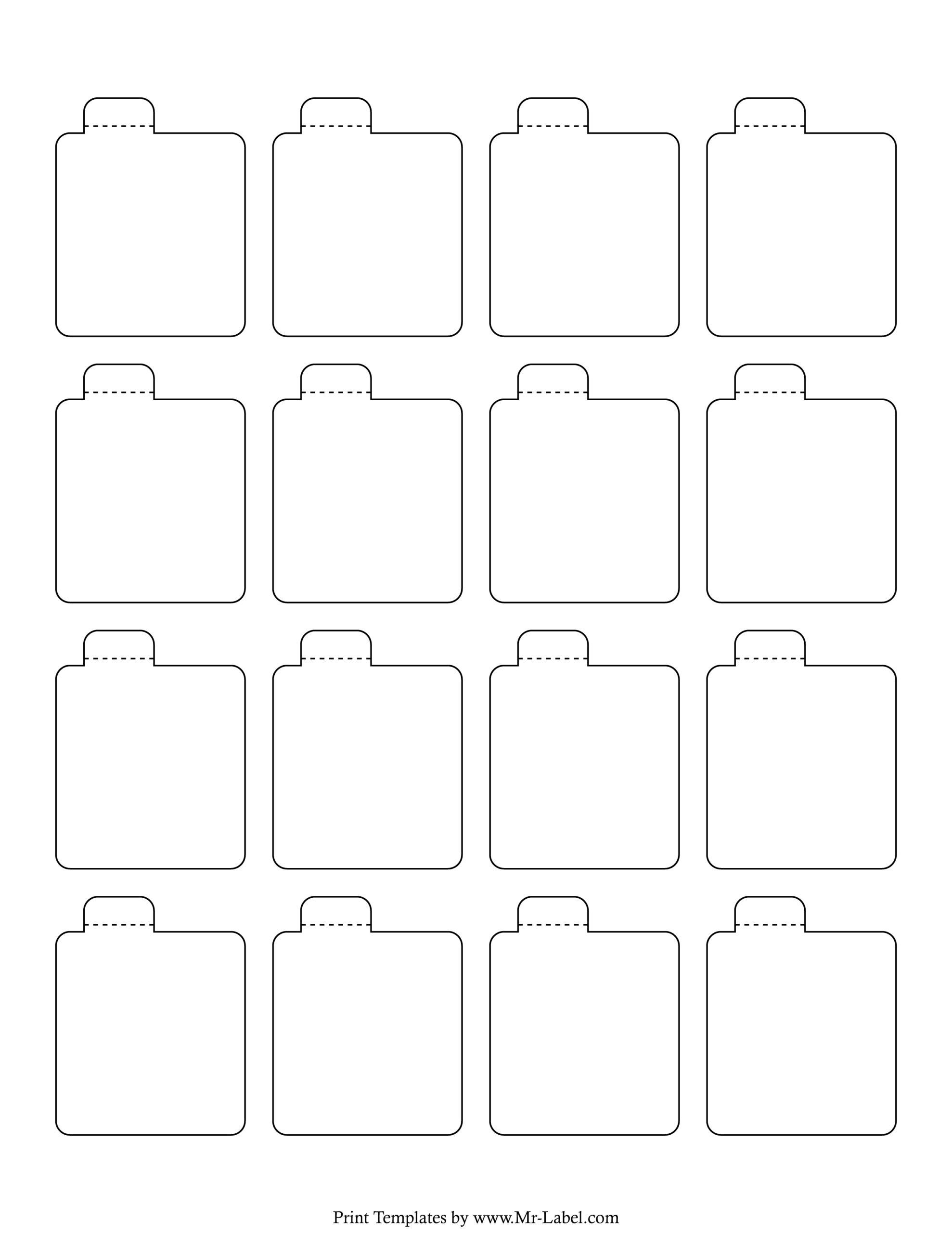 MR327 1 6875 X 2 125 US Letter Sheet 16 Lip Balm Labels MR LABEL