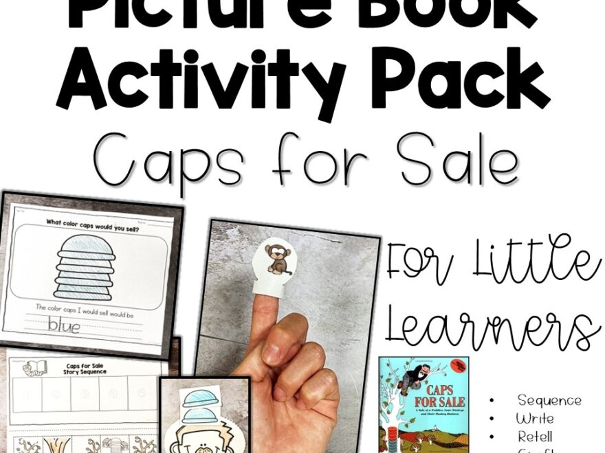 Picture Book Activity Pack Caps For Sale Kindergarten Chaos