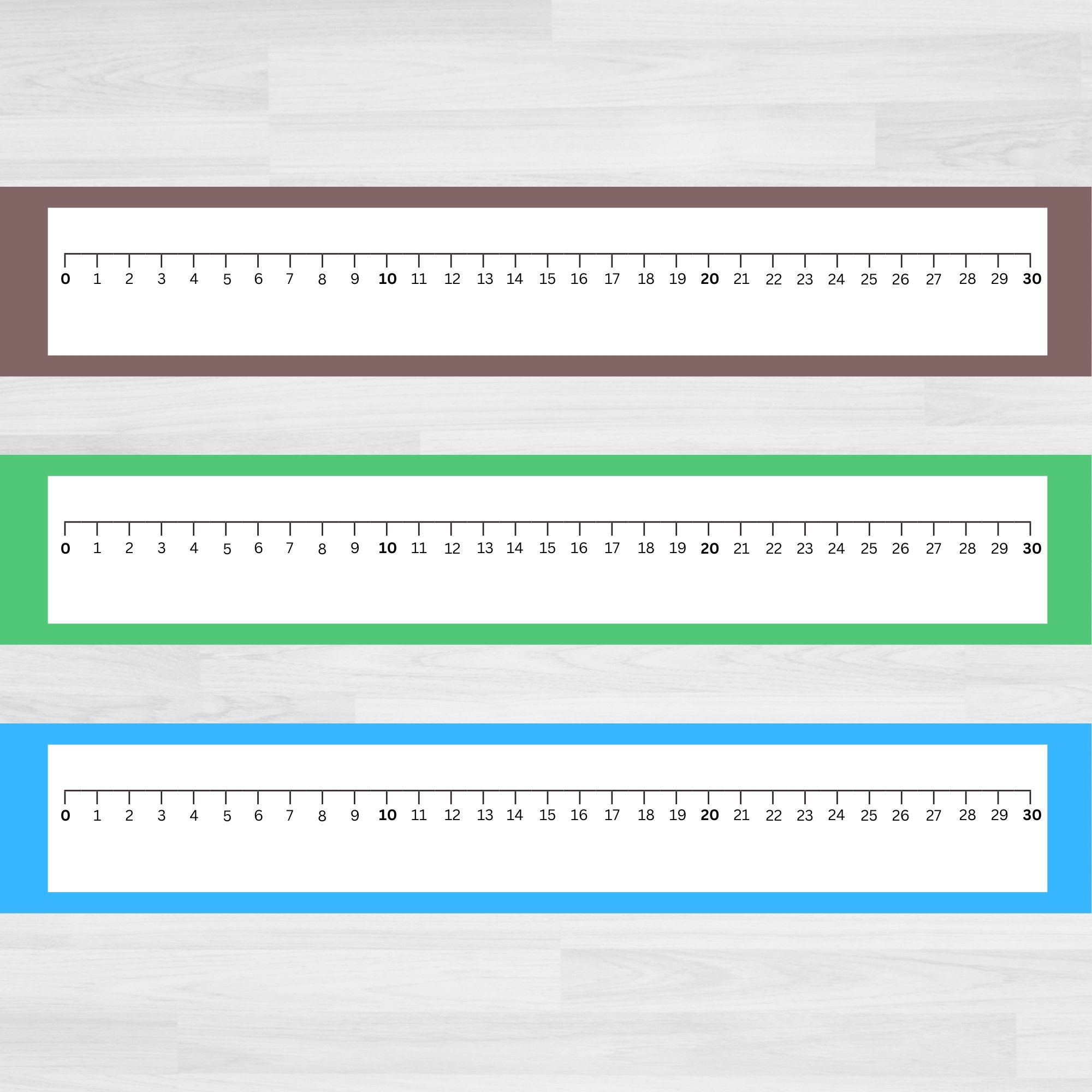 Printable Number Line 0 30 Number Line Printable Counting To 30 Printable Numeracy Printable Teacher Resources Classroom Resources Etsy