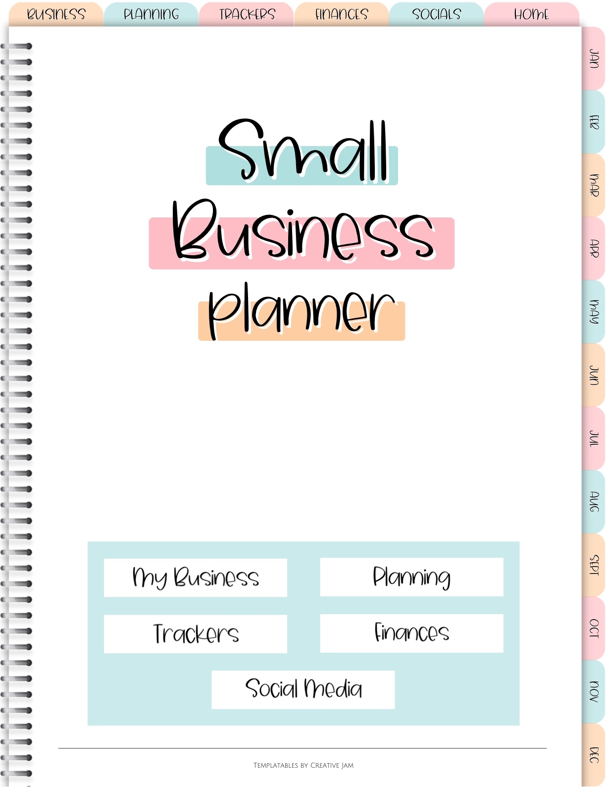 Home Business Planner Free Printable