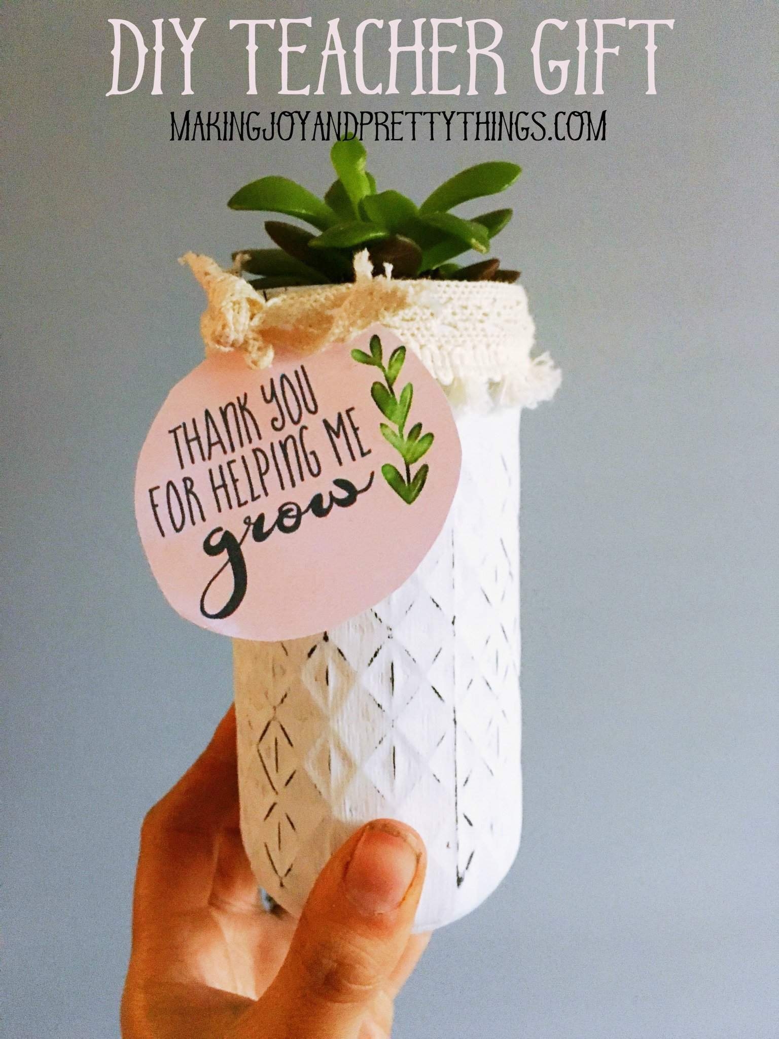 Thank You For Helping Me Grow Printable