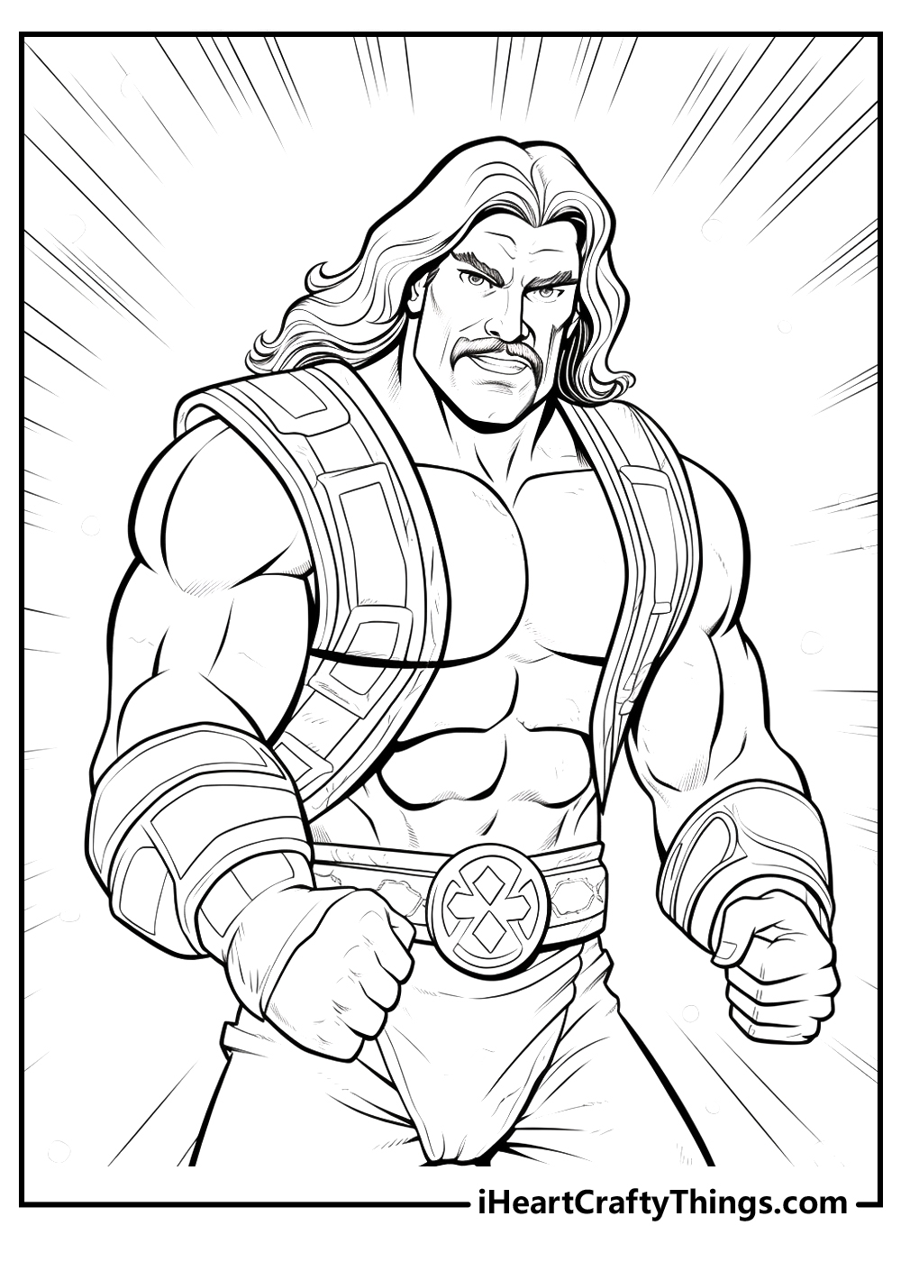 Roman Reigns Coloring Pages Printable